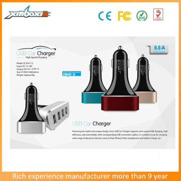 Premium Mini USB Phone Power Battery Car Charger Adapter--5V/9.6A Output Car Charger