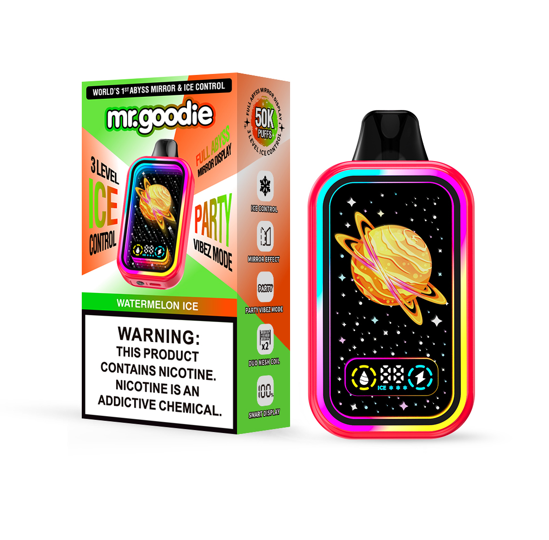 Disposable Vape Full-screen 50000Puffs Mr.Goodie