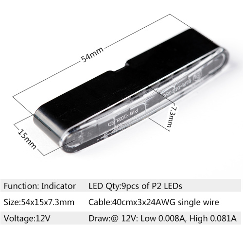 મોટરસાયકલ એલઇડી રીઅર લાઇટ્સ મોટરસાયકલ લાઇટિંગ મોટો પૂંછડી બ્રેક લાઇટ સૂચક લેમ્પ મોટરસાયકલ એસેસરીઝ