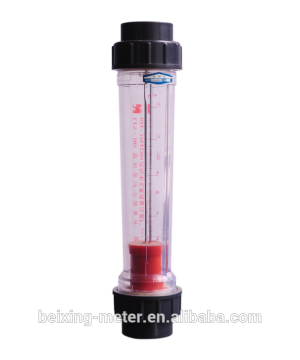 Beixing Meter LFS plastic tube rotameter rotameter for gas flow measurement