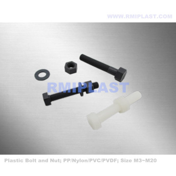 PVDF PP Bolt And Nut for Chemical industry