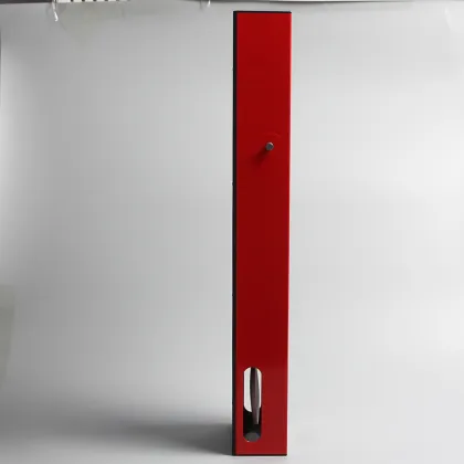 Red Long Pendulum Hanging Flip Clock