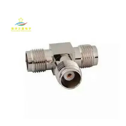 RF Adapter TNC KKK TNC Female Tee Full Copper