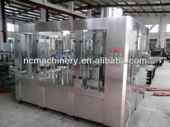 Tea beverage bottle filling machine