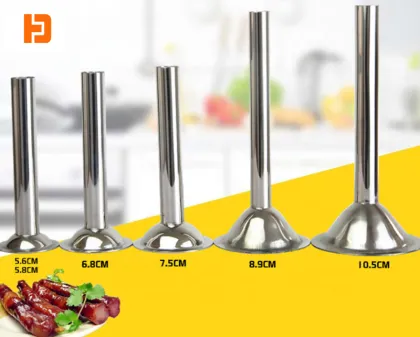Household Manual Stainless Steel Funnels Meat Grinder