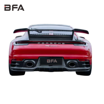 New Porsche 911 with Dry Carbon Fiber Aerodynamics