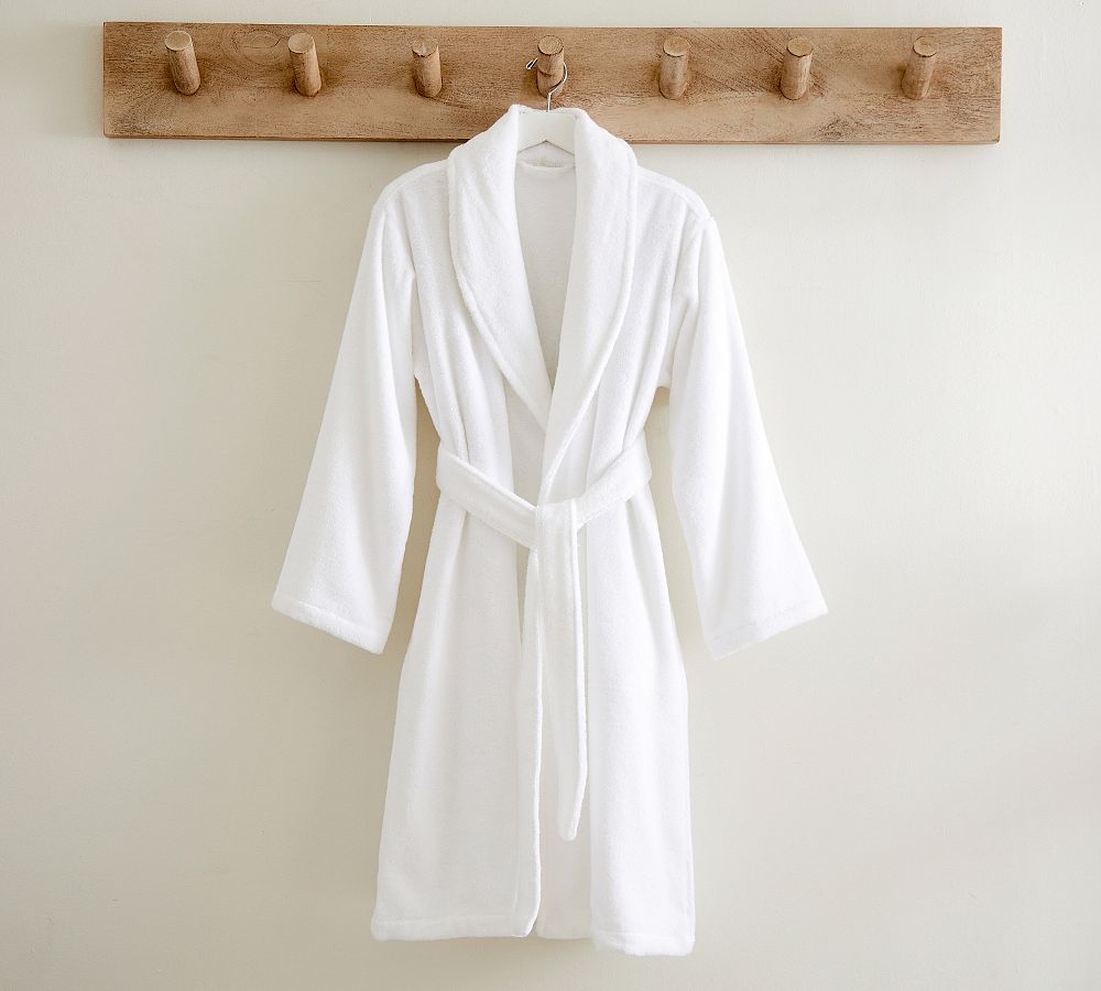 Luxury Plush Terry Cotton Modal Hotel Bathrobe