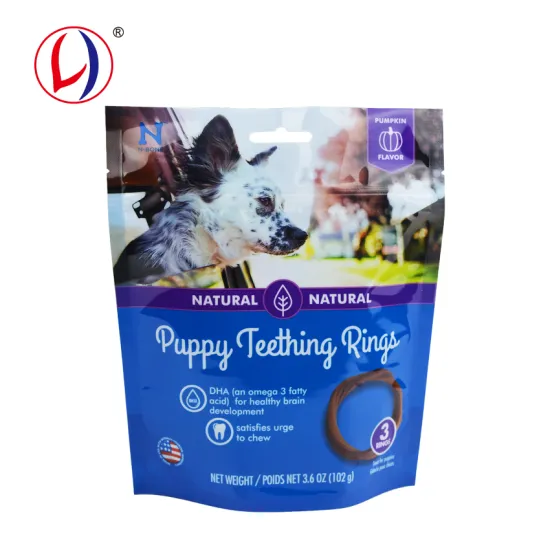 Standing Ziplock Bag for Pet Foods, 3.6OZ Dog Food Pouch