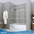 Bathtub mandi mandi Sally Double Sliding Bypass Pintu Mandi