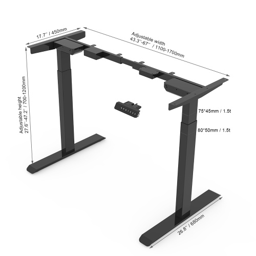 Office Electric Sit Stand Executive Smart Desk