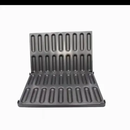 Hot Selling Factory Price Protein Bar Non-Stick Hot Dog Pan Bread Baking Tray