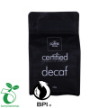 12 oz box bottom coffee beans bag with zipper and valve