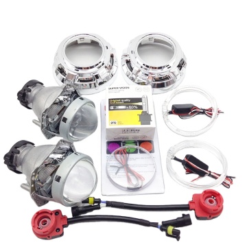 TAOCHIS 3.0 Inch Bi Xenon Head Lamp Projector Lens for Hella 3R G5 HID D2S Shroud