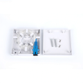 Faceplate 2 Ports Fiber FTTH Access Terminal Box