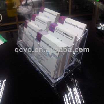 Hot sale! high quality transparent acrylic table tent card holder