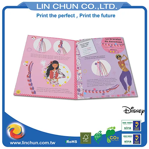 High quality brochure printing with offset printing