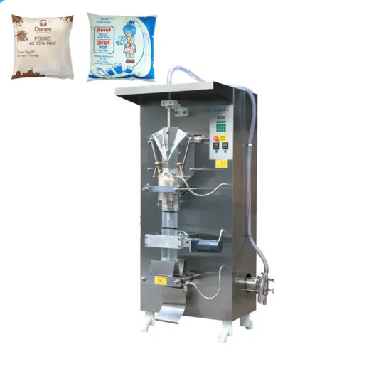 Automatic Milk Liquid Filling and Packing Machine - 2000 Bags per Hour