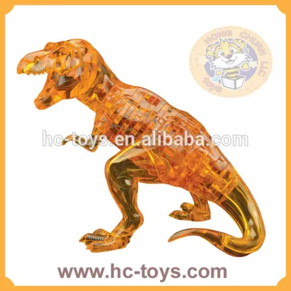 2015 New!!! Dinosaur Crystal Puzzle, Brain Game Toys, DIY Puzzle Toys, Dinosaur Toys