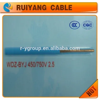 Low smoke zero halogen flame retardant wire