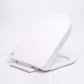 White Plastic Smart Electronic Cover Toilet Seat