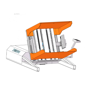 Máy căn chỉnh chạy bộ với khả năng loại bỏ bụi cho đống giấy