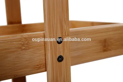 2015 New Fashion Bamboo Bathroom Rack,Living Room Storage Rack