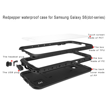 Galaxy S6 Active high quality water-proof cover