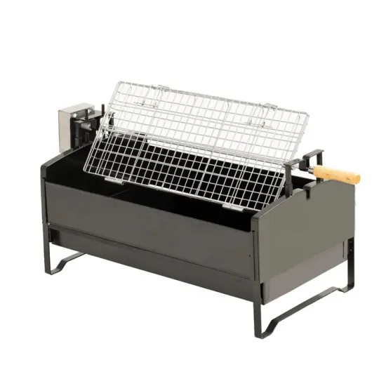 Small Outdoor Automatic Rotary Barbecue Grill and Chicken BBQ Grill