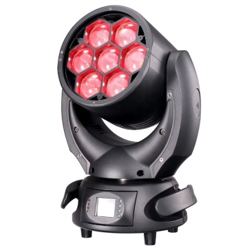 BalMZ0740F Προηγμένη λύση συμβάντος - 7pcs 40w rgbw 4 σε 1 LED ζουμ μετακίνηση κεφαλής Επαγγελματικό φως