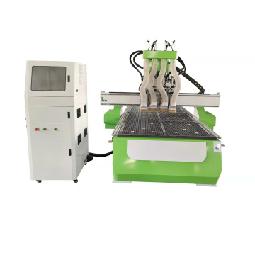 Hot Sale: 30% Discount 1325 3D ATC Wood CNC Router Machine with Four Spindle Heads