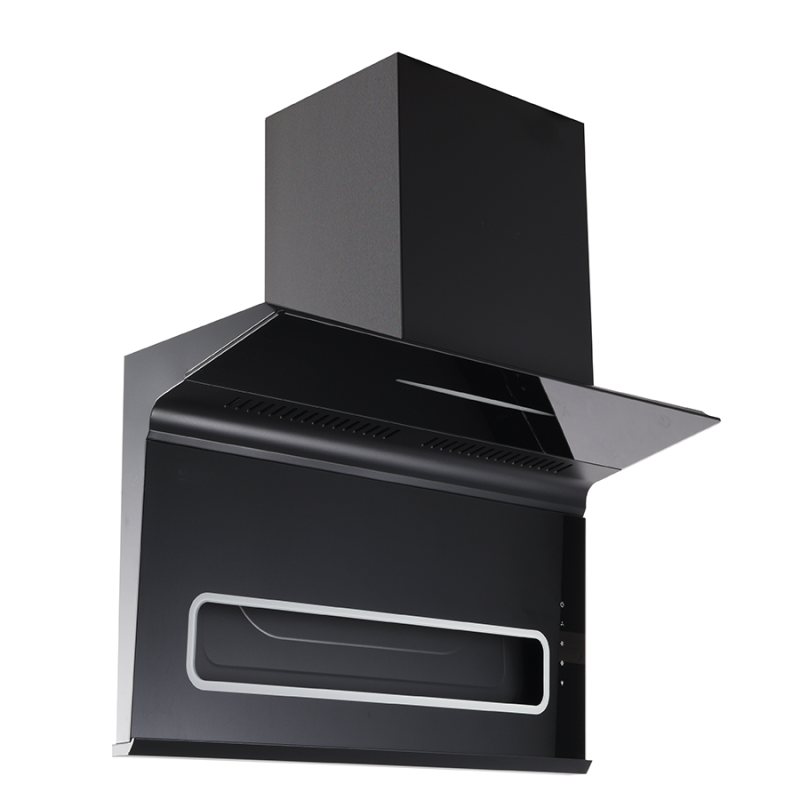 Customization Home appliances Smart Household Kitchen Appliances 900MM Black Hand Sensor Range Hood