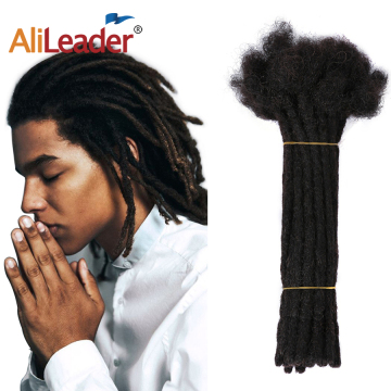 Customized Human Hair Microlocks Sisterlocks Dreadlocks Extensions Dread Locs Extensions 100% Real Hair Handmade Dreadlock