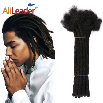 Customized Human Hair Microlocks Sisterlocks Dreadlocks Extensions Dread Locs Extensions 100% Real Hair Handmade Dreadlock
