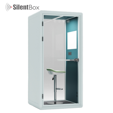 Prefab Modular Soundproof Booth Phone Booth Silence Work/meeting Phone Booth