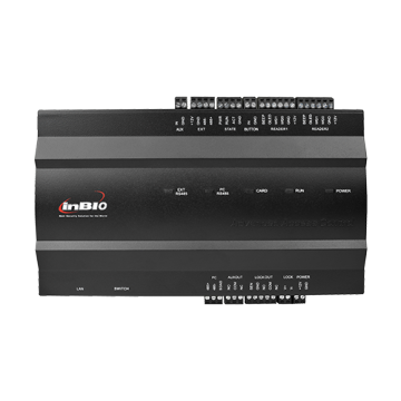 ZK InBio 160 IP-Based TCP/IP Door Access Control with RS485 and IP65 ZK FR1200 Fingerprint Reader