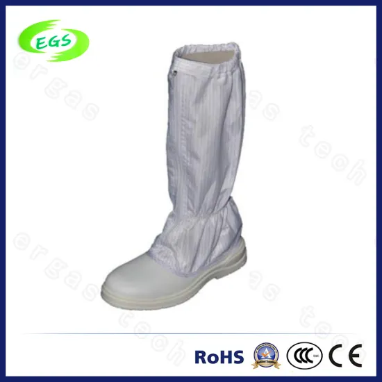 PU White Comfortable ESD Safety Work Shoes (EGS-SF-0014)