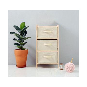 Ins Keys Room Multi-layer Storage Cabinet - 3 Tier Shelves for Clothes and Toys