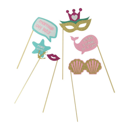 Mermaid photo booth props with new design