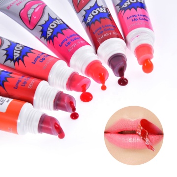 Private Label Vegan Lip Plumper Tinted Waterproof Lip Gloss