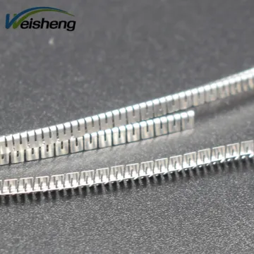 WS Seals Spring-Energized V-Type Stainless Steel 301 Meander Spring 1.4310