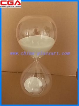 Fancy hourglass Sand Timer - art glassware sandglass