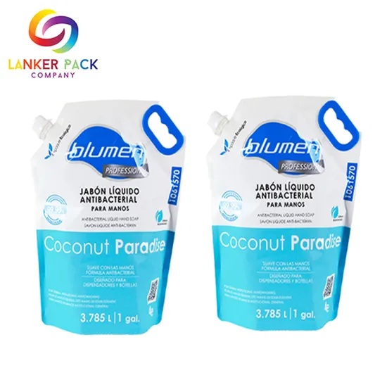 ECO Friendly Heat Seal Plastic Detergent Packaging