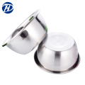 Multifunctional stainless steel round wash food basin