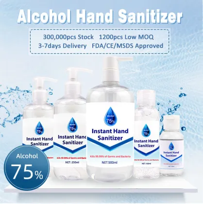 Waterless Antibacterial Alcohol Hand Sanitizer