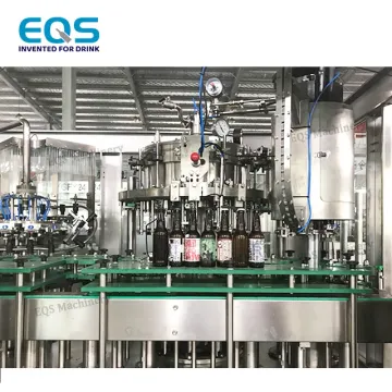 Automatic Glass Bottle Small Beer Bottling, Filling and Capping Machine Line