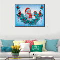 40 * 30 Navidad Muñeco de nieve Diamante pintura decorativa pintura