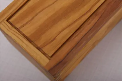 Olive Wood Salt & Spice Box