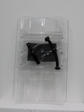 customized thermoplastic handles riot shield