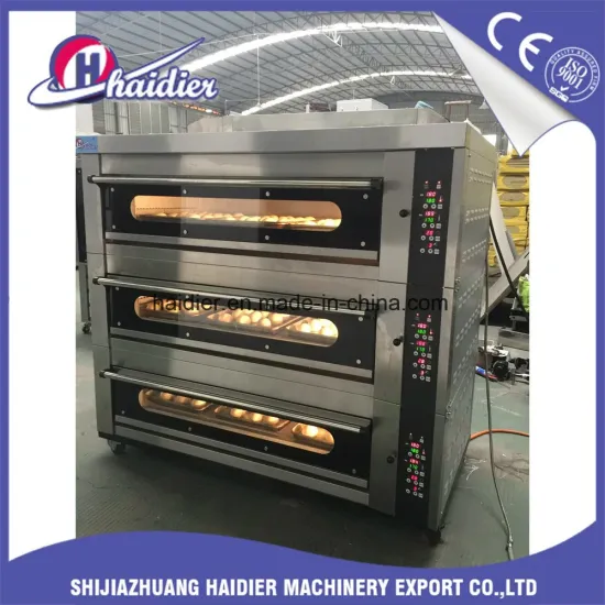 Catering Bakery Equipment 2 Deck 4 Trays Deck Oven Down Proofer