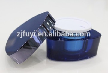 5g/10g/15g/30g/50g Triangle-shaped Acrylic Cosmetic Cream Jar for Skin Care